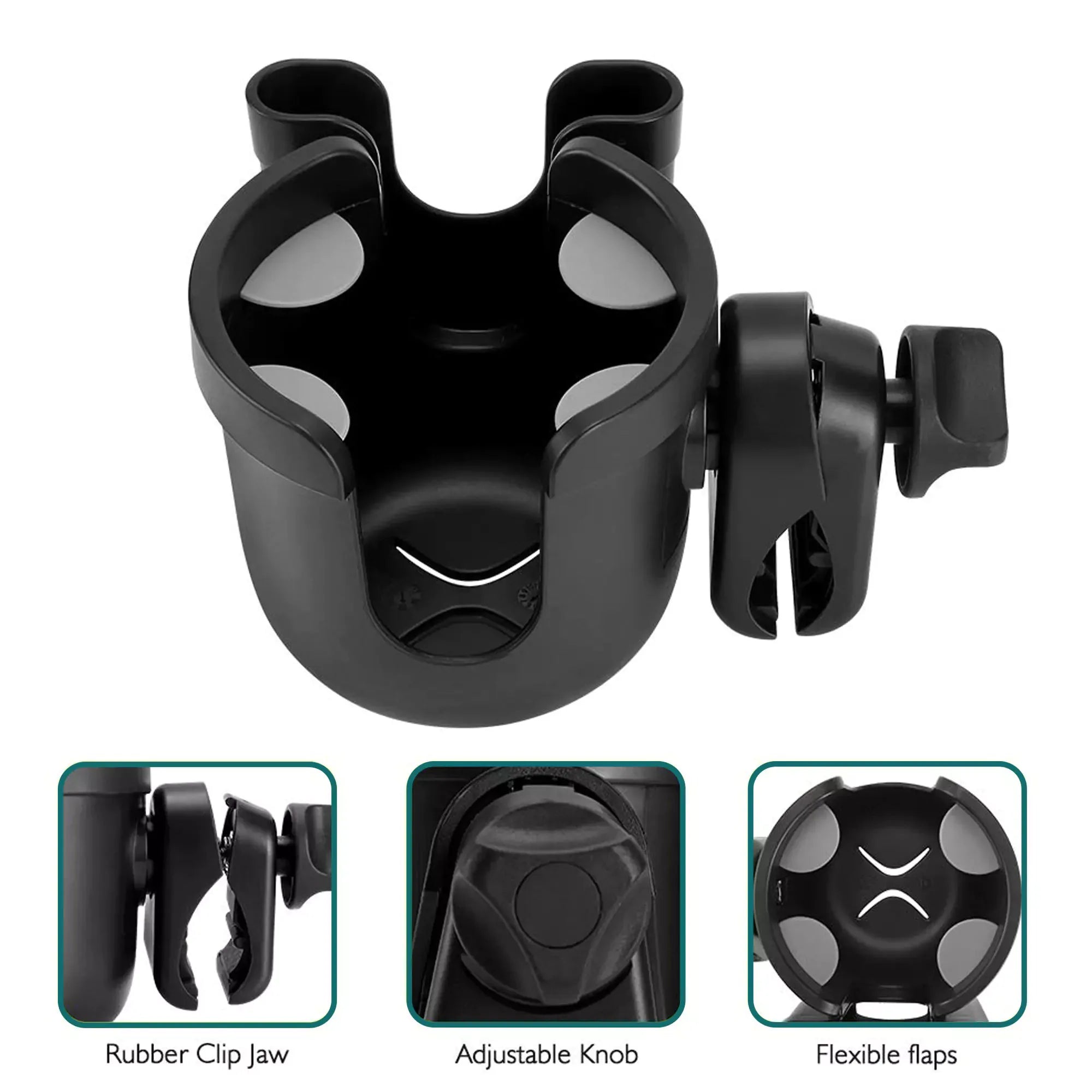 Electric Wheelchair & Scooter Cup Holder & Phone Holder - Malisa Mobility