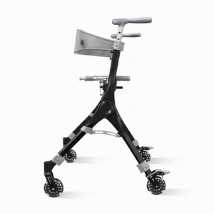 The under-seat storage compartment designed to safely carry up to 40 lbs of personal items and essentials