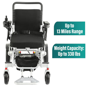 RENTAL - MLS-10AF Malisa Automatic Folding Electric Wheelchair - Malisa Mobility