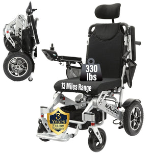 MLS-10AR Malisa Electric Wheelchair - Auto Reclining Backrest - Malisa Mobility