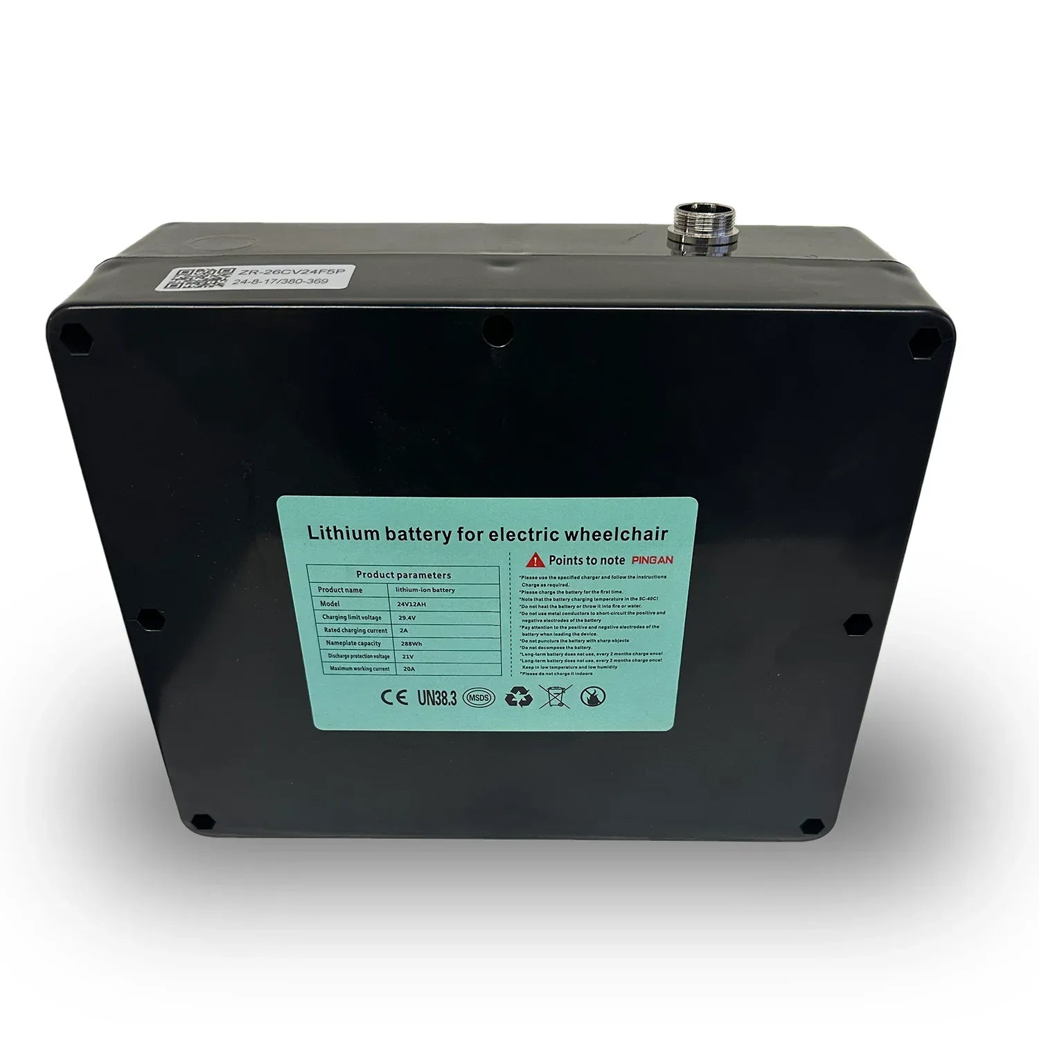 24V Lithium-Ion Battery for Electric Wheelchairs & Scooters | Malisa - Malisa Mobility