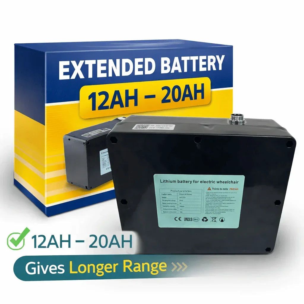 24V Lithium-Ion Battery for Electric Wheelchairs & Scooters | Malisa - Malisa Mobility