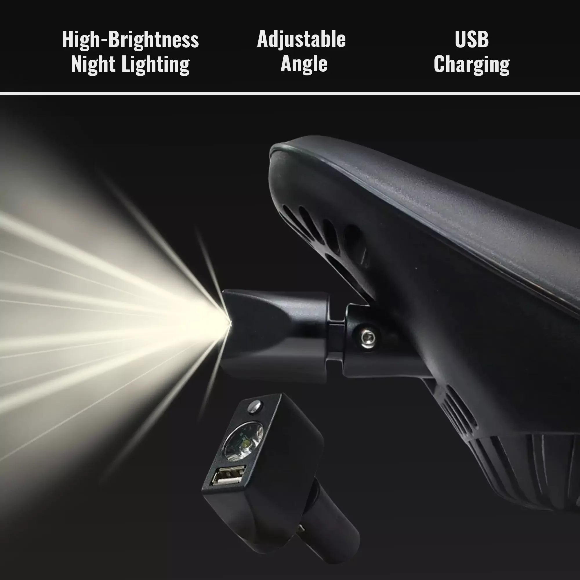 Electric Wheelchair Headlight (Phone Charger) - Malisa Mobility
