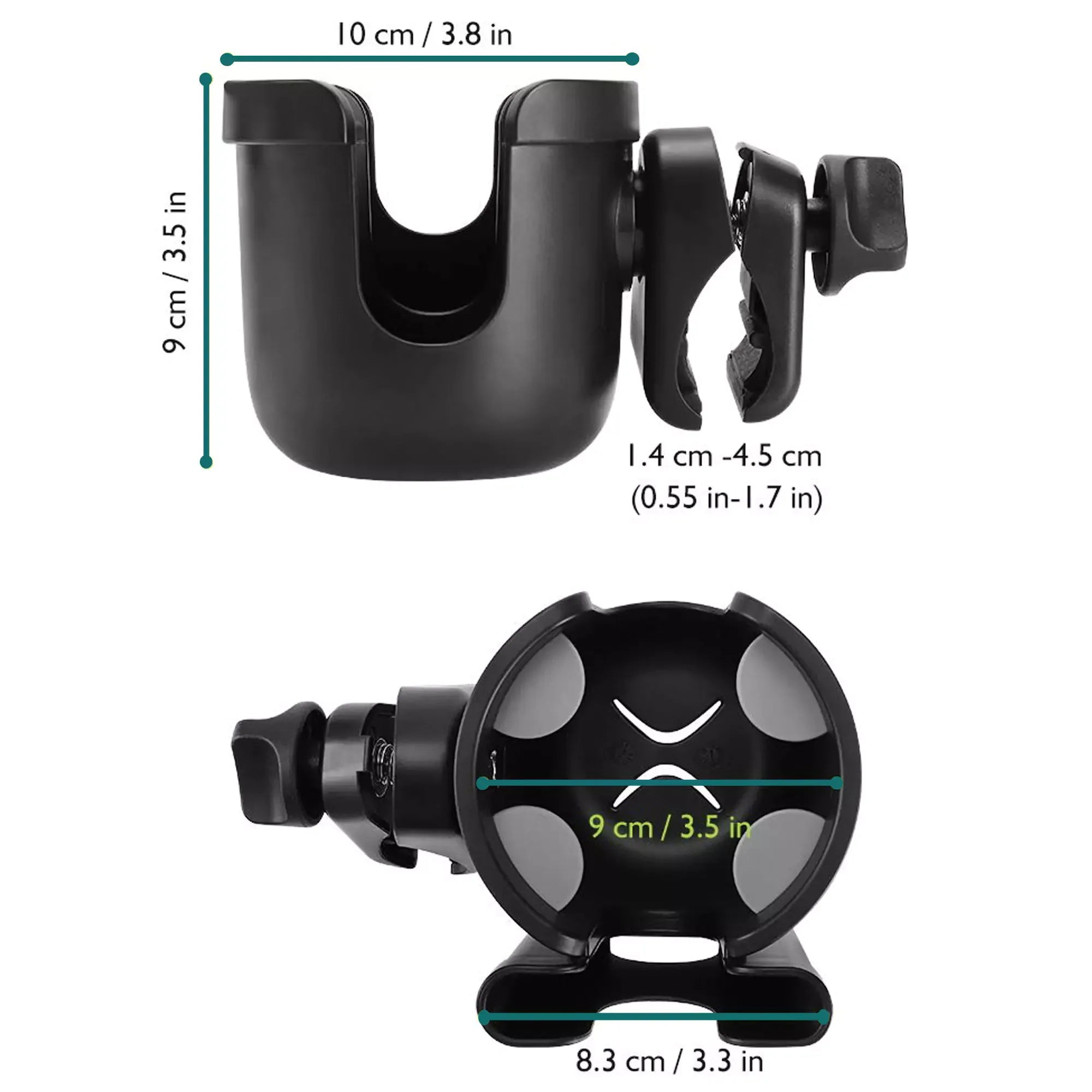 Electric Wheelchair & Scooter Cup Holder & Phone Holder - Malisa Mobility