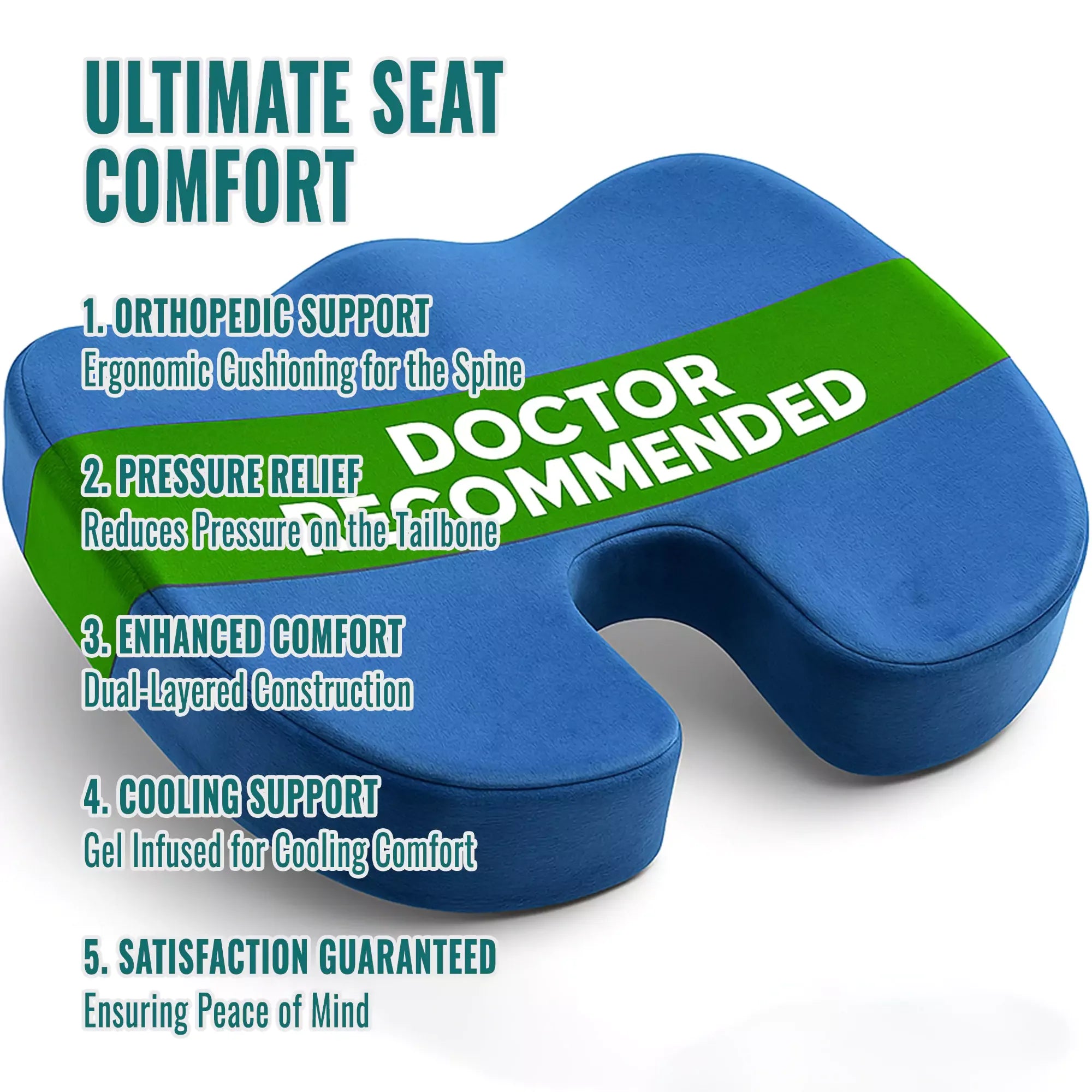 Electric Wheelchair Orthopedic Cushion - Malisa Mobility