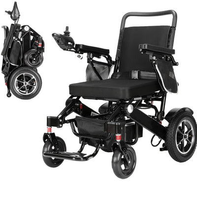 MLS-10MF Electric Wheelchair Manuel Folding Malisa Mobility