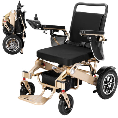 MLS-10MF Electric Wheelchair Manuel Folding Malisa Mobility