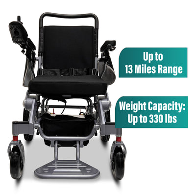 MLS-10MF Electric Wheelchair Manuel Folding Malisa Mobility