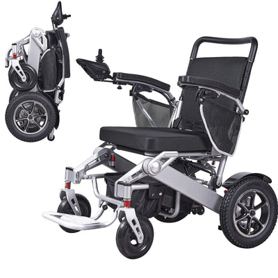 MLS-10MF Electric Wheelchair Manuel Folding Malisa Mobility