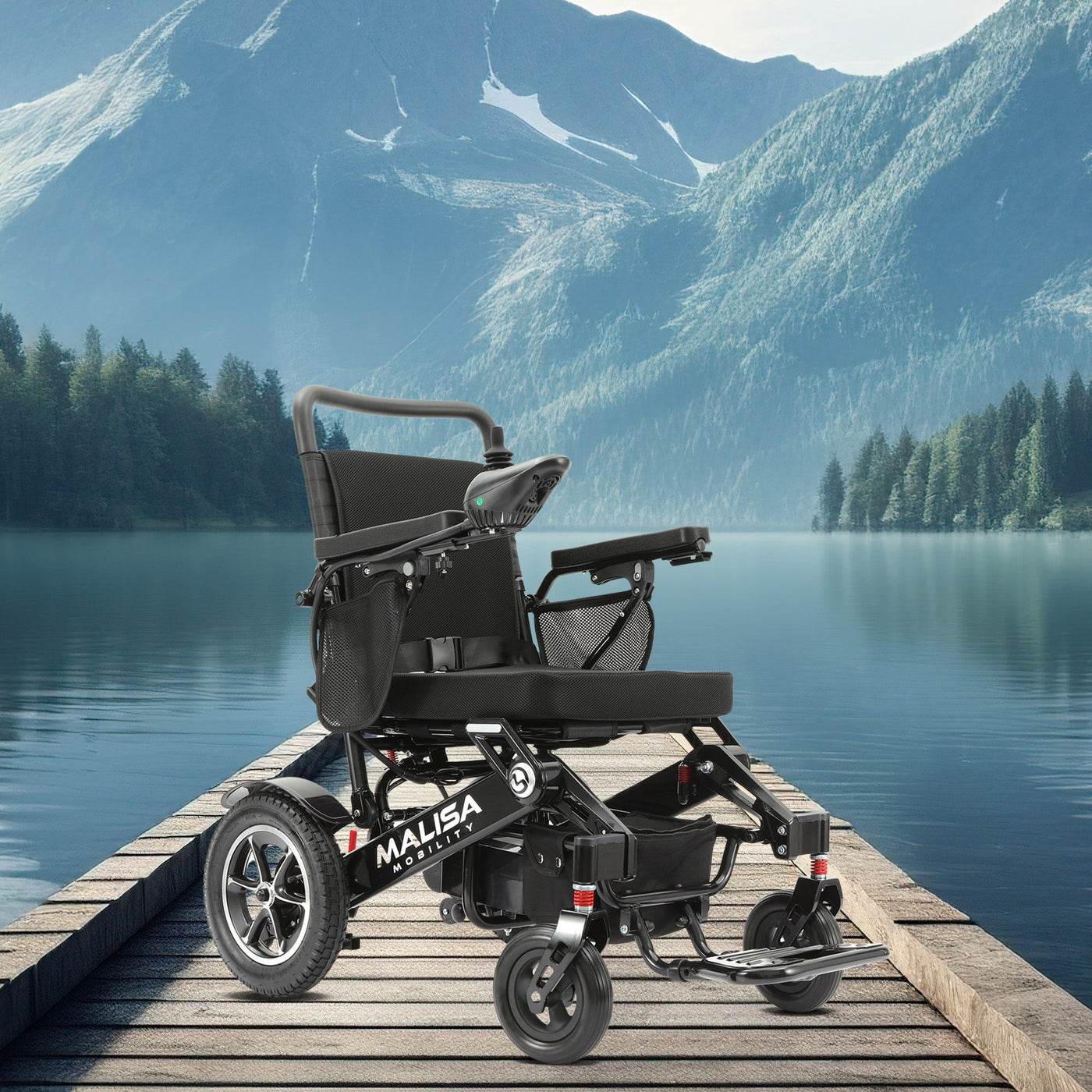 MLS-10AF Malisa Electric Wheelchair Automatic Folding