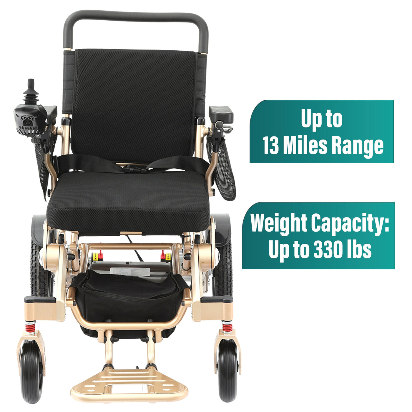 MLS-10AF Malisa Electric Wheelchair Automatic Folding