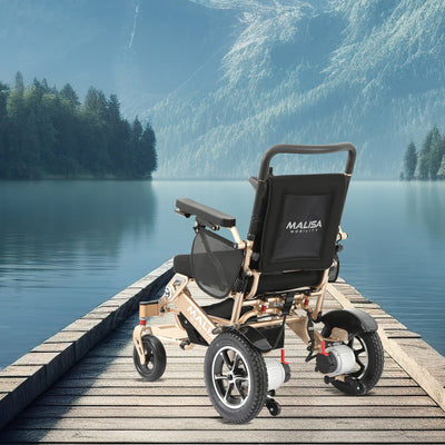 MLS-10AF Malisa Electric Wheelchair Automatic Folding