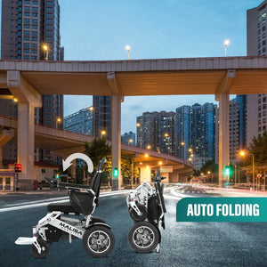 RENTAL - MLS-10AF Malisa Automatic Folding Electric Wheelchair - Malisa Mobility