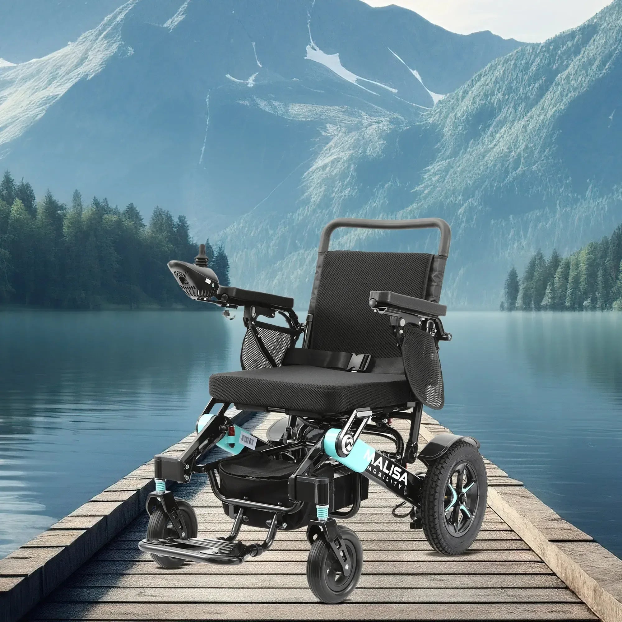 RENTAL - MLS-10AF Malisa Automatic Folding Electric Wheelchair - Malisa Mobility