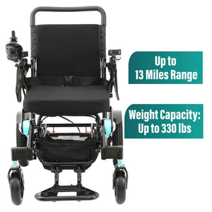RENTAL - MLS-10AF Malisa Automatic Folding Electric Wheelchair - Malisa Mobility