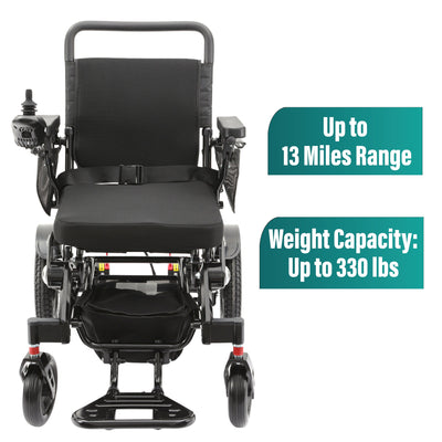 MLS-10AF Malisa Electric Wheelchair Automatic Folding