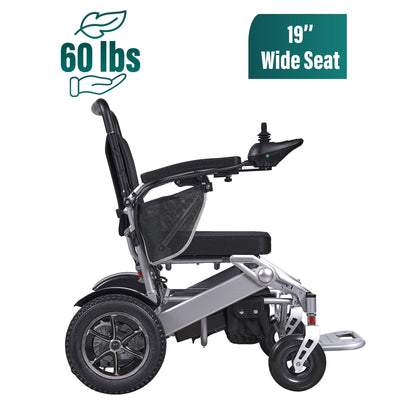 MLS-10AF Malisa Electric Wheelchair Automatic Folding - Standart Frame