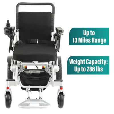 MLS-10AF Malisa Electric Wheelchair Automatic Folding - Standart Frame