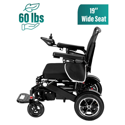 MLS-10AF Malisa Electric Wheelchair Automatic Folding - Standart Frame