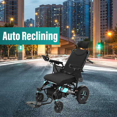 MLS-10AR Malisa Electric Wheelchair - Auto Reclining Backrest