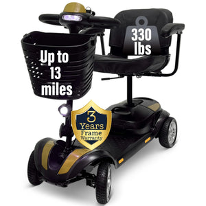 MLS-1 Mobility Scooters - 13 Miles Range - Malisa Mobility