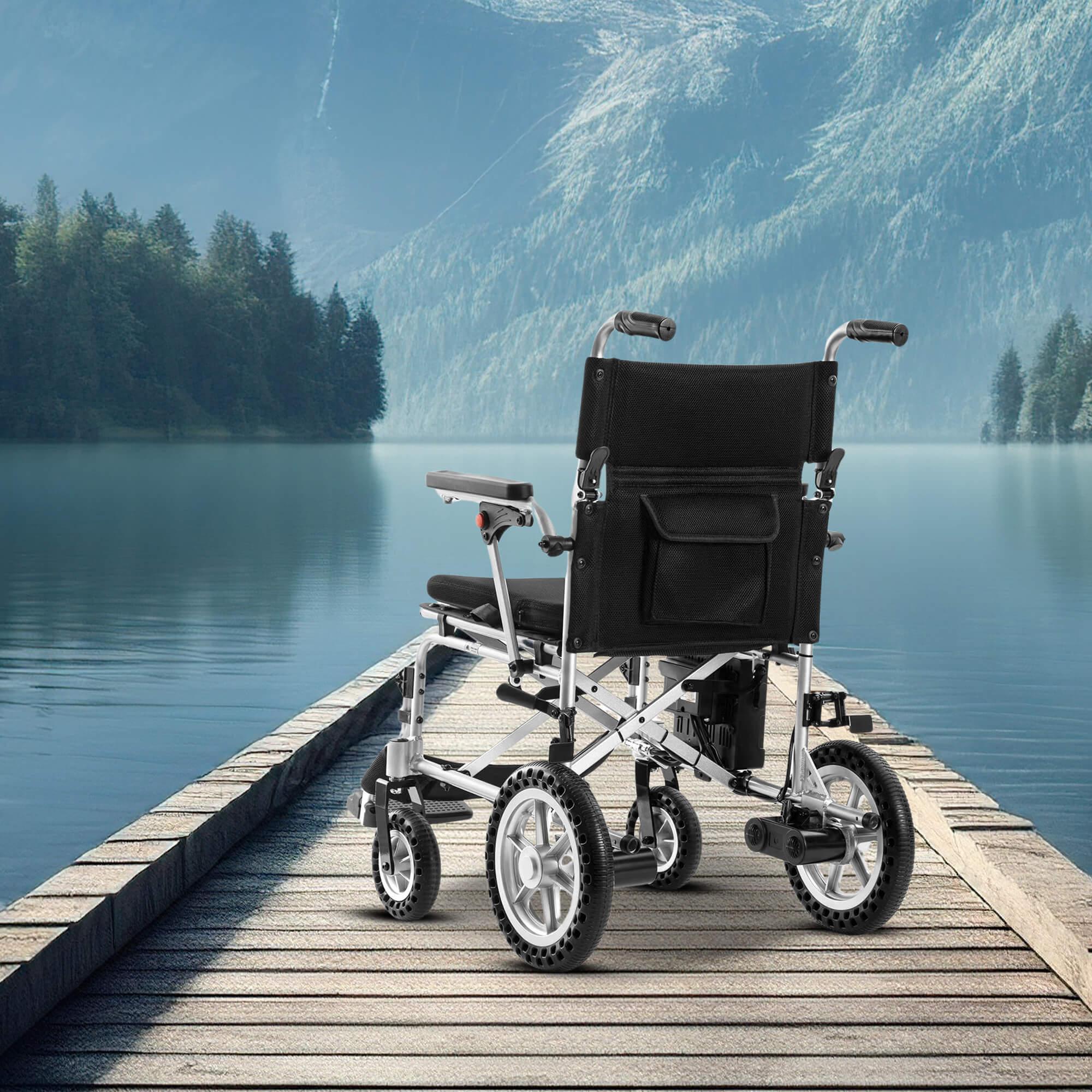 MLS-4 Ultra Lightweight Electric Wheelchair (33lbs) | Airline