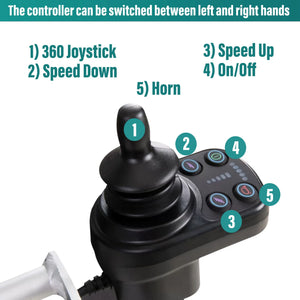 MLS-4 Malisa Ultra Lightweight Electric Wheelchair - Malisa Mobility