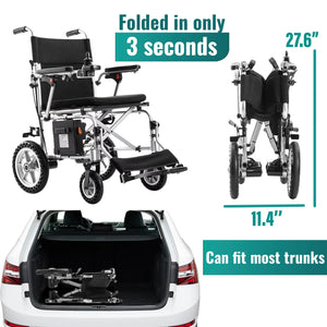 MLS-4 Malisa Ultra Lightweight Electric Wheelchair - Malisa Mobility