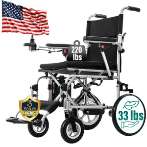 MLS-4 Malisa Ultra Lightweight Electric Wheelchair - Malisa Mobility