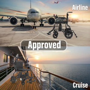 MLS-6001 Malisa Electric Wheelchair - Lightweight Folding - Malisa Mobility