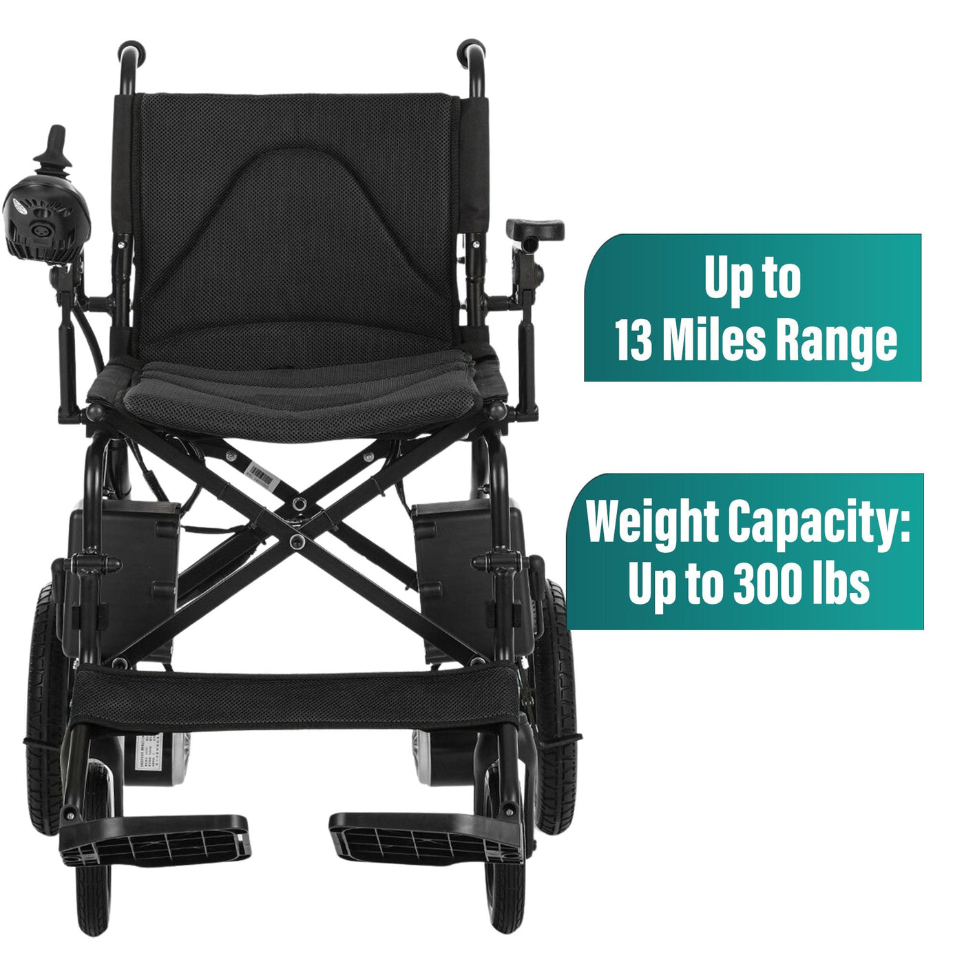 MLS-6001 Malisa Electric Wheelchair - Lightweight Folding