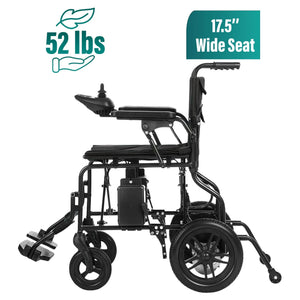 MLS-6001 Malisa Electric Wheelchair - Lightweight Folding - Malisa Mobility