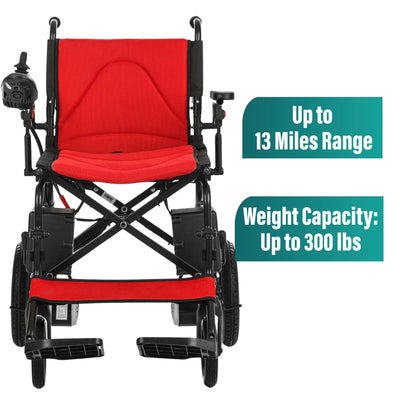 MLS-6001 Malisa Electric Wheelchair - Lightweight Folding