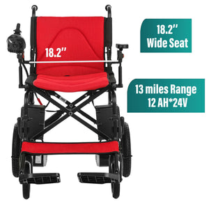 MLS-6001 Malisa Electric Wheelchair - Lightweight Folding - Malisa Mobility