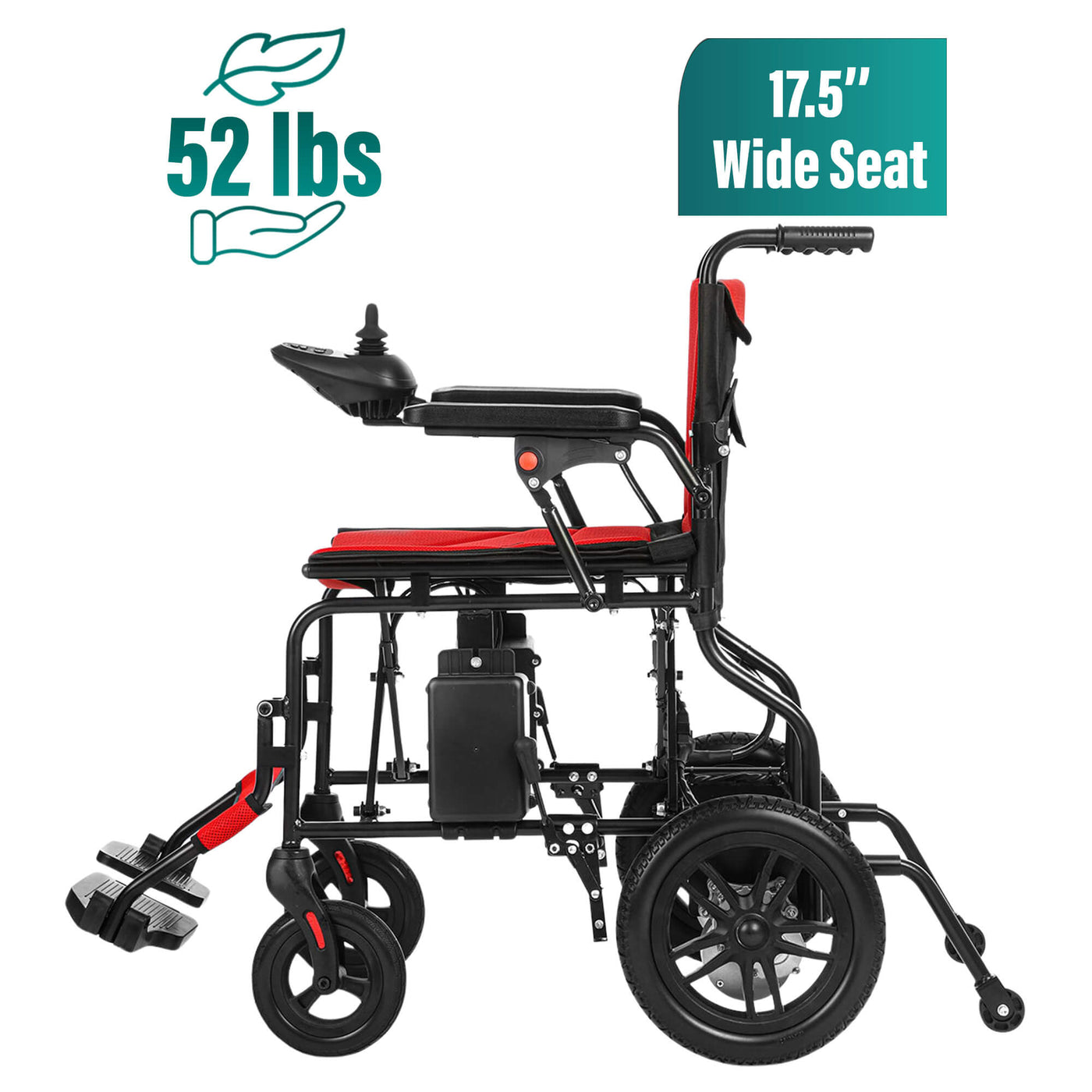 MLS-6001 Malisa Electric Wheelchair - Lightweight Folding