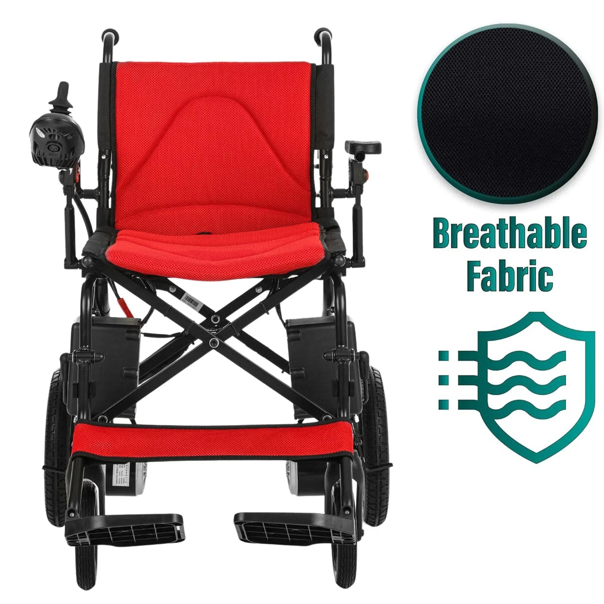 MLS-6001 Malisa Electric Wheelchair - Lightweight Folding - Malisa Mobility