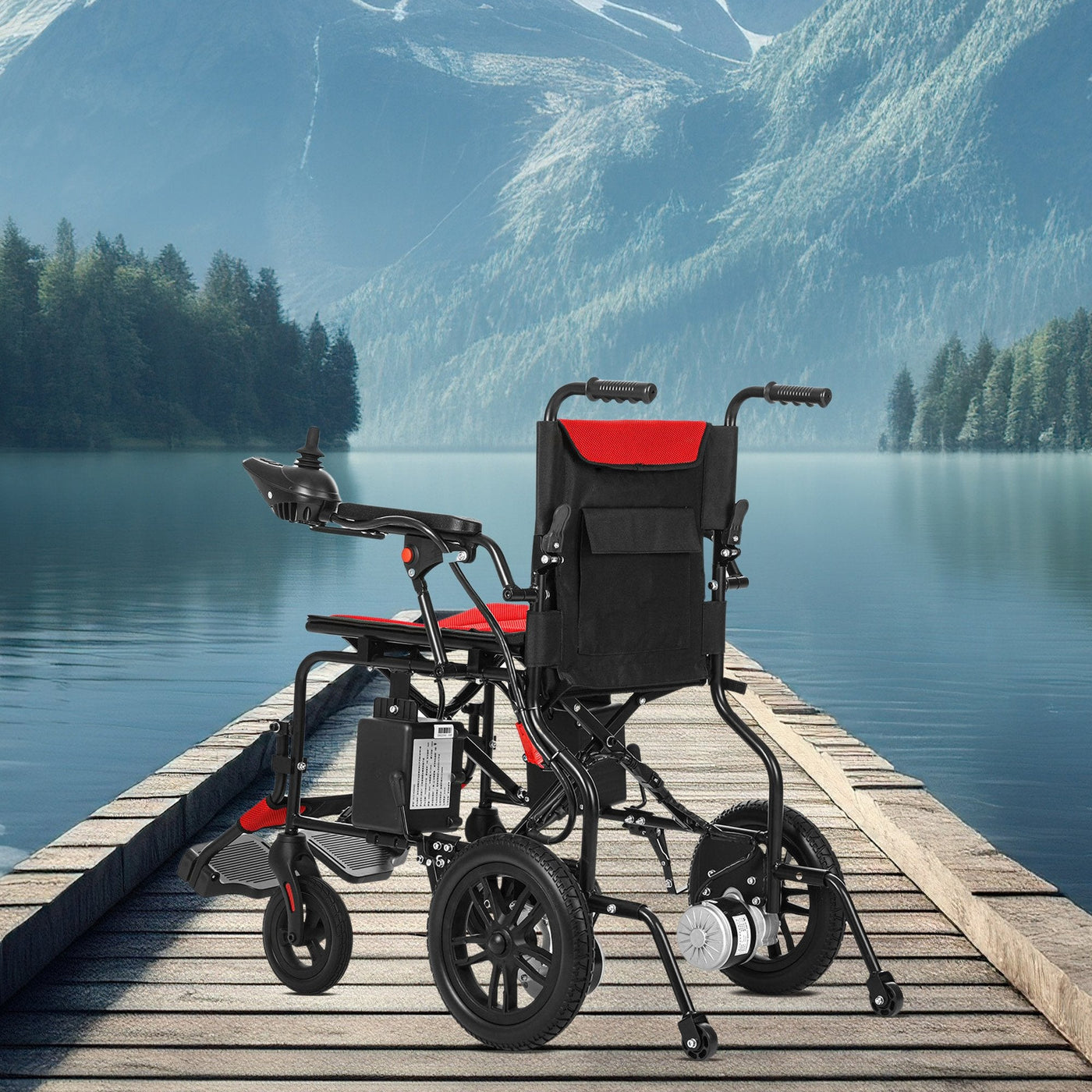 MLS-6001 Malisa Electric Wheelchair - Lightweight Folding