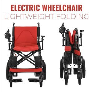 MLS-6001 Malisa Electric Wheelchair - Lightweight Folding - Malisa Mobility