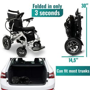 MLS-8 Malisa Electric Wheelchair - Lightweight - Malisa Mobility