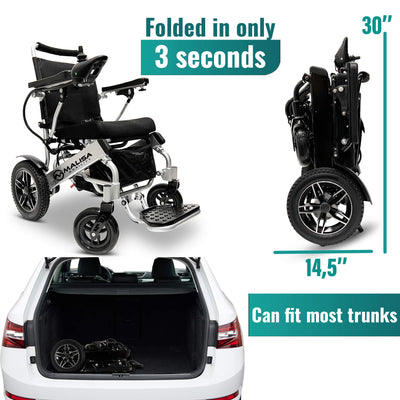 MLS-8 Malisa Electric Wheelchair - Lightweight