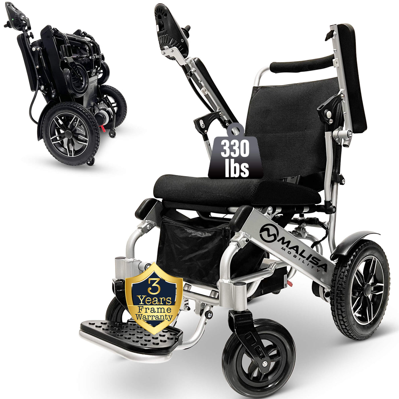 MLS-8 Malisa Electric Wheelchair - Lightweight