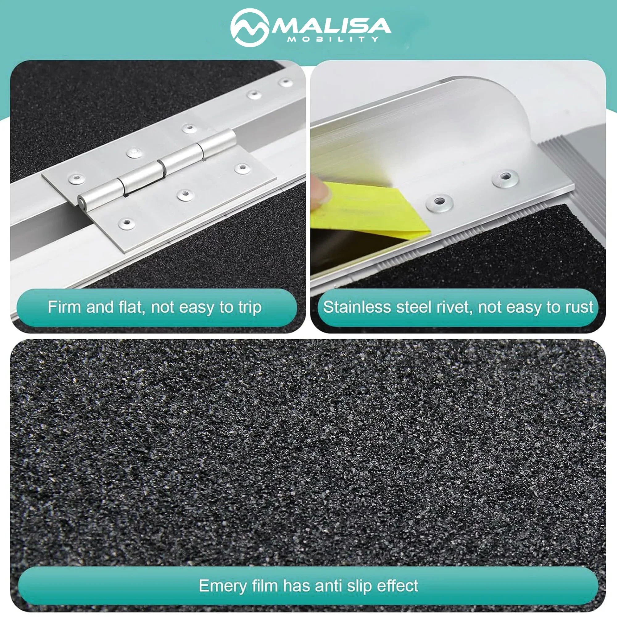 MLS Ramp - Folding Ramps for Electric & Wheelchair Mobility Scooter - Malisa Mobility