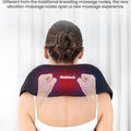 Nekteck Vibrating Neck and Back Massager with Heat | Pain Relief