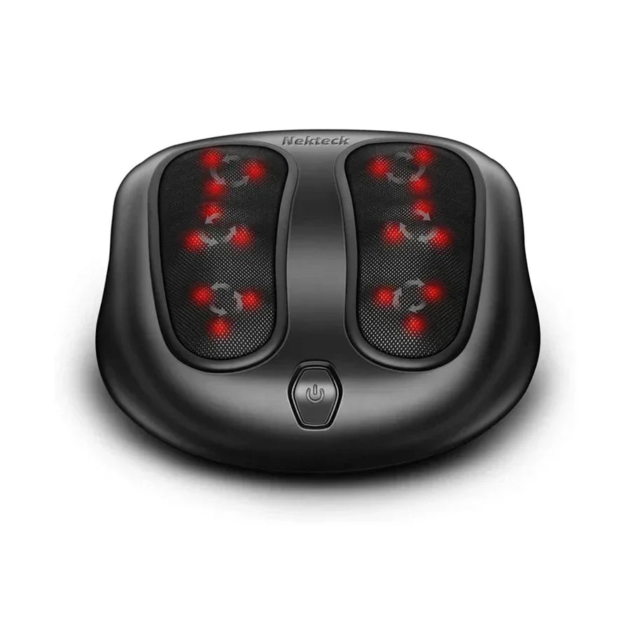 Nekteck Foot Massager with Heat (Black) – Deep Kneading Foot Massage Machine - Malisa Mobility