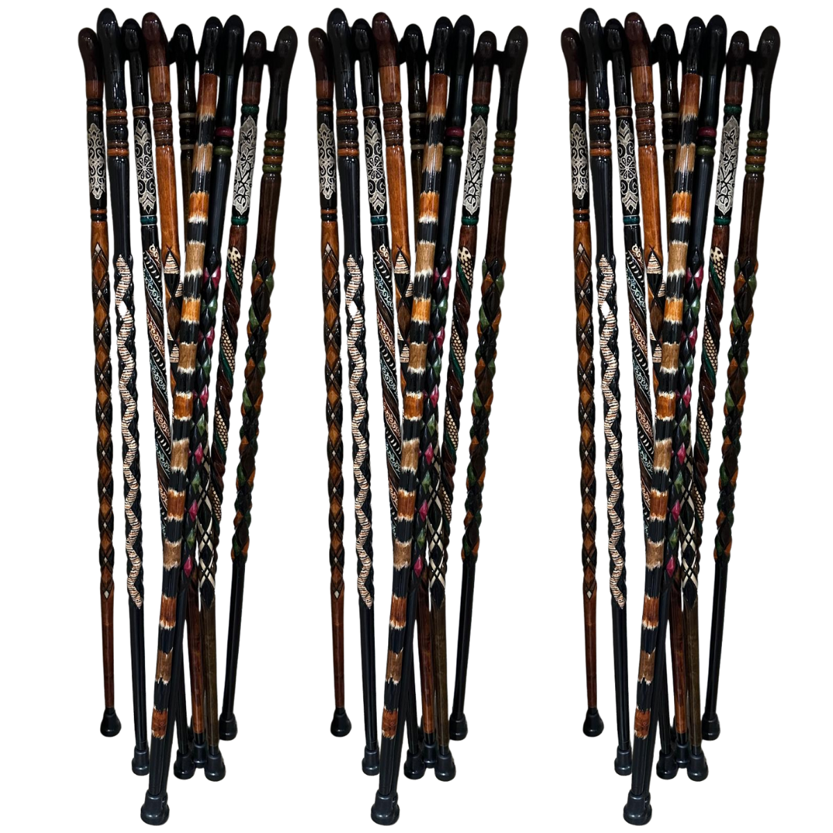Turkish Walking Cane – Handcrafted Wooden Walking Stick