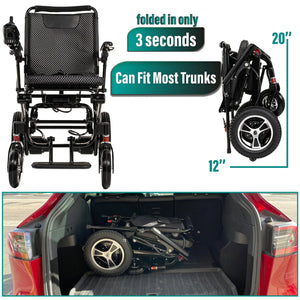 MLS-5 Malisa Lightweight Electric Wheelchair - Malisa Mobility