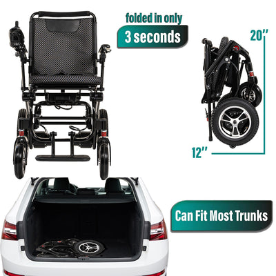 WX7000 Malisa Lightweight Electric Wheelchair