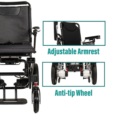 WX7000 Malisa Lightweight Electric Wheelchair