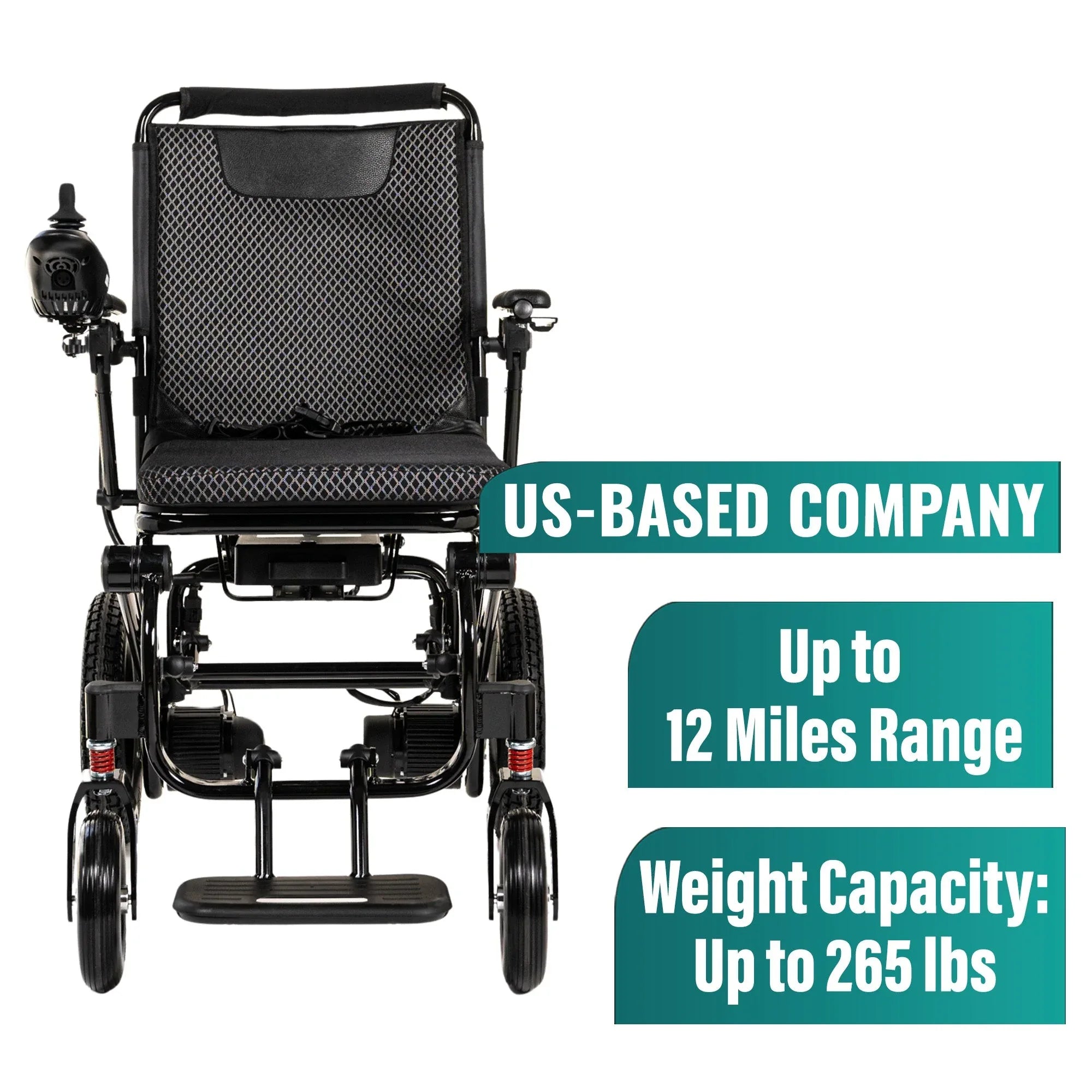 MLS-5 Malisa Lightweight Electric Wheelchair - Malisa Mobility
