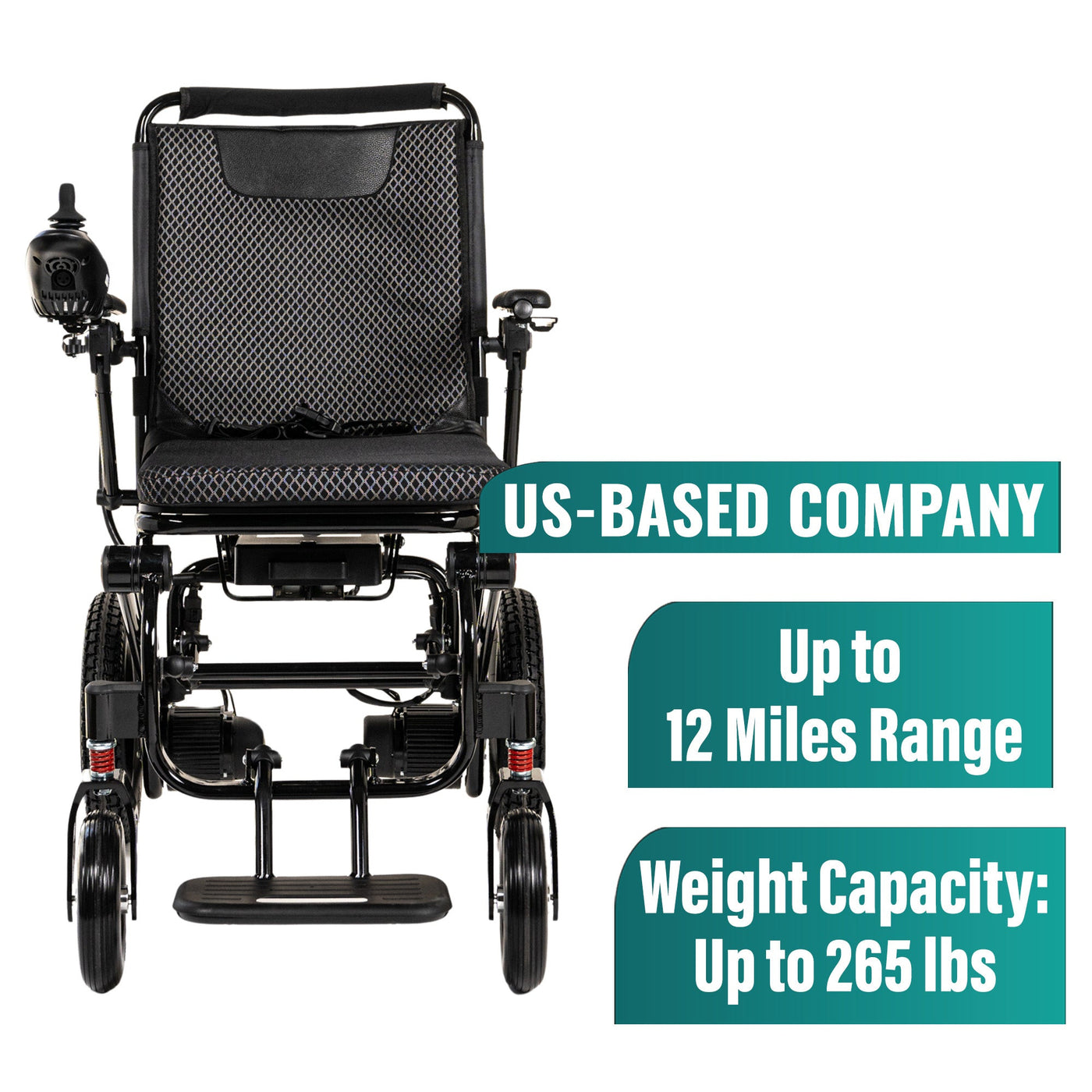 WX7000 Malisa Lightweight Electric Wheelchair